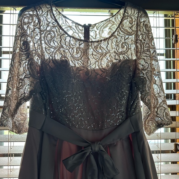 Alex Evenings dress, mother of the bride, high-low, plus size 20W, NWT - Picture 6 of 12